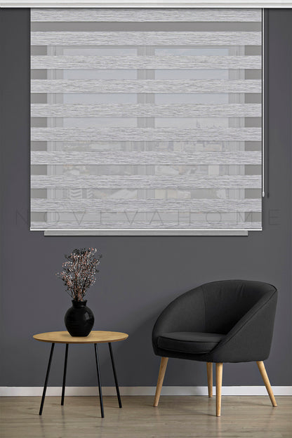 Noveva Home Bambu Zebra Gri Perde N07