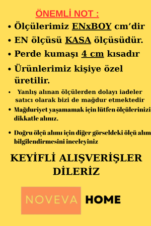 Noveva Home 649 Antrasit Güneşlik Stor Perde